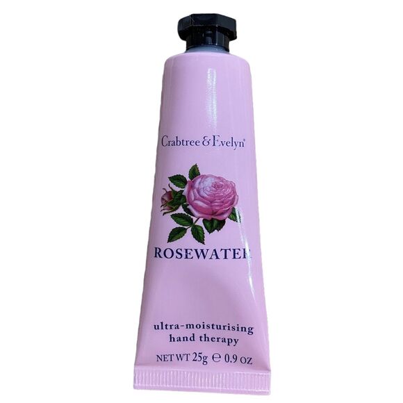 Crabtree & Evelyn Other - Crabtree & ‎ Evelyn Rosewater Ultra Moisturizing Hand Therapy 0.9oz 25g NEW